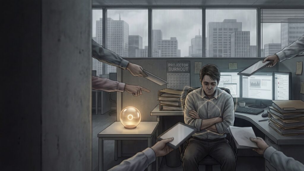Featured thumbnail for Projector burnout during economic downturns